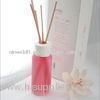 150ml / 200ml Lovely Pink Glass Bottle Fragrance Reed Diffuser For Office Room TS-RD36