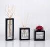 100ml Square Fragrance Rattan Glass Reed Diffuser with Sola Flower TS-GRD06