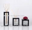100ml Square Fragrance Rattan Glass Reed Diffuser with Sola Flower TS-GRD06