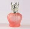 Decorative 80lm Glass Oil Fragrance Lamp, Catalytic Lamp with Plastic Crown Top MS-FL021