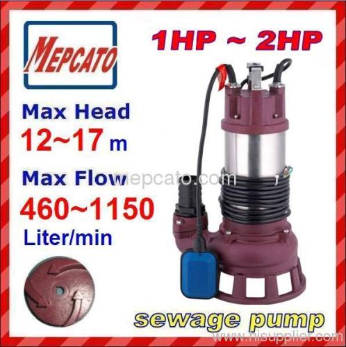 submersible water pump sewage pump drainage pump