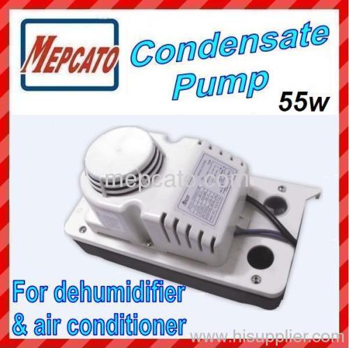 condensate pump for air conditioner and dehumidifier