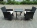 Patio assemble wicker chair in 3pcs