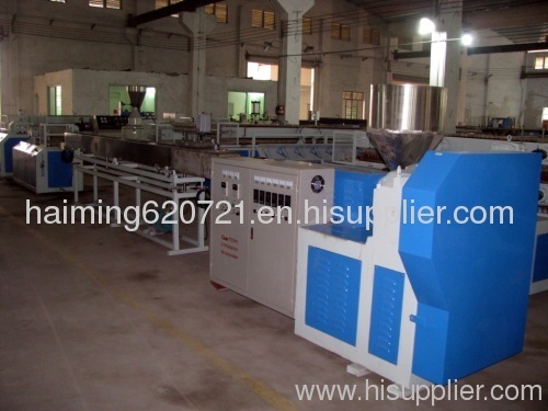 PVC plastic steel profile production line