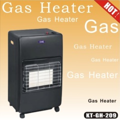 Propane consuming cabinet heater