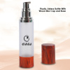 15ml 20ml AS Plastic Airless Pump Bottle Cosmetic