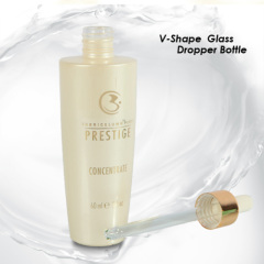 dropper bottles glass frosted glass bottle