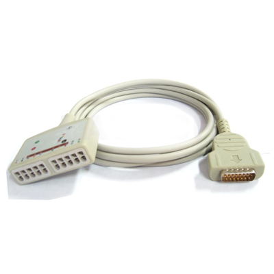 GE Marquette EKG cable-EKG cable and leadwires-Burdick EKG cable