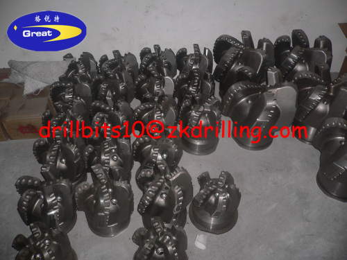 PDC bit matrix body pdc bit diamond pdc bit without Cutter