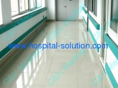 Hospital Using PVC Wall Protecting Handrail System