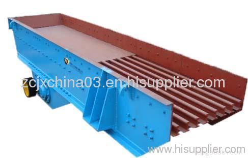 High efficient vibrate feeder equipment and construction use