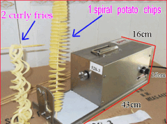 twist potato Machine