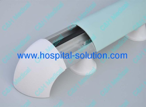 Wall Mount Vinyl and Aluminum Alloy Material Buffer Hand Rails