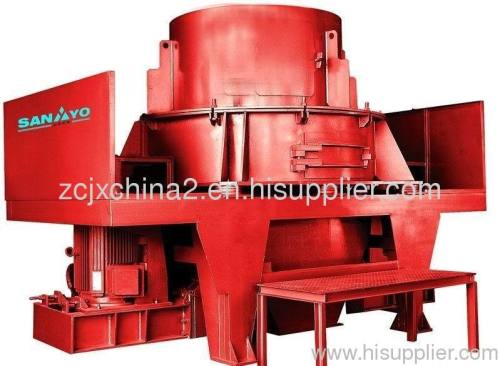 China low input high yield stone vertical combination crusher for sale