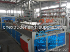 WPC window sill extrusion line| PVC panel profile production line