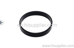 1.2cm black wide silicone wristband