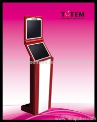 free standing video display kiosk