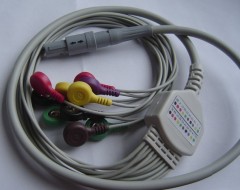 Brentwood Holter ECG cable-Mbelec Holter ECG-Contec Holter ECG cable-Holter ECG cable with leads