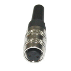 IP65 Female cable plug with cable clamp