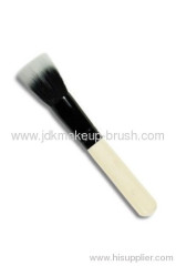 Small Duo Fiber Optic Mixed Synthetic Natural Stippling Blush Brush