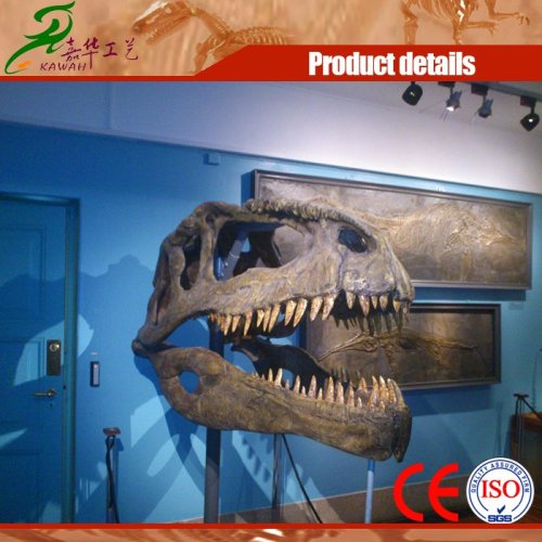 Plastic Dinosaur Head Fossil for Sale