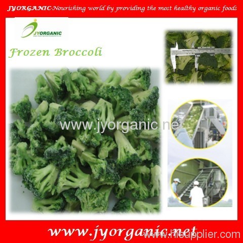 Organic frozen broccoli