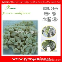 Organic frozen caulilfower with kosher