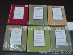 Single Fitted Sheet Made of 100% Cotton in Abundant Colors