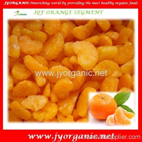 Organic frozen orange with kosher