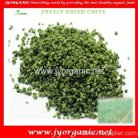 Organic freeze dried chive