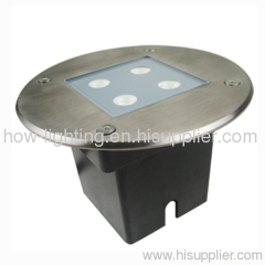 LED In-ground Lamp IP67 with 4pcs Cree XP Chip