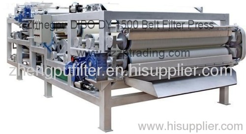 Filter press Zhengpu DIBO DY 1500 Belt Filter Press