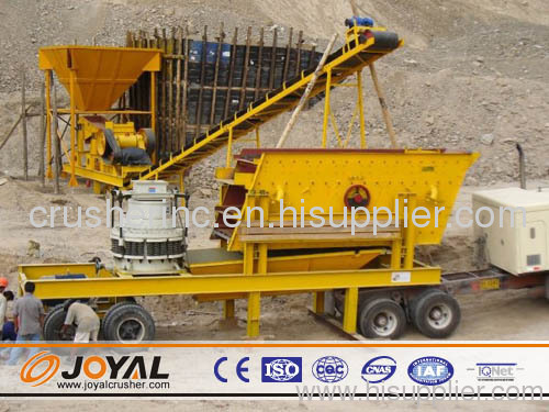 Joyal Mobile Cone Crushing Plant Y3S1860S51