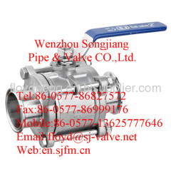 clamp ball valve (Q81F)