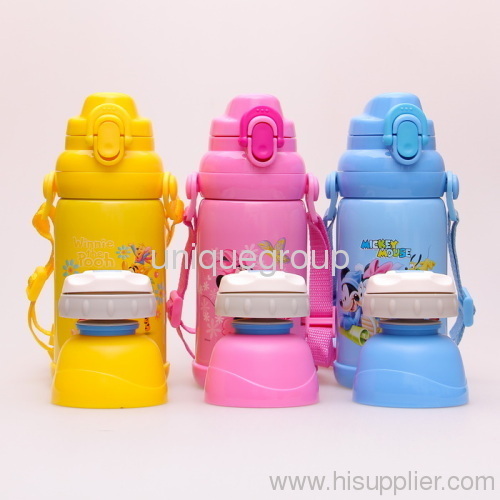 600ml Japanese Stainless Vacuum Water Flask Bottle Mug Sports School Japan Gift