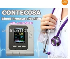 CE FDA Approved CONTEC08A Color Digital Blood Pressure Monitor