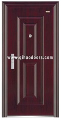 metal utility security insulated door