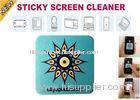 Customized printing and sticky Microfiber Screen Cleaner for Mobile phone, tablet and Computer
