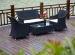 Rattan indoor and outdoor furniture in 4pcs