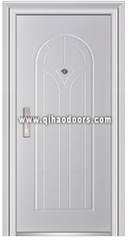 elegance white Steel Door