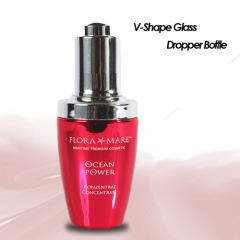 Rose Glass Dropper Bottle