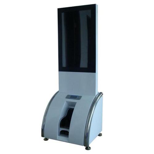 shoe polishing machine with 32 advertising screen