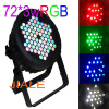 72x3w RGB indoor led mini par lights