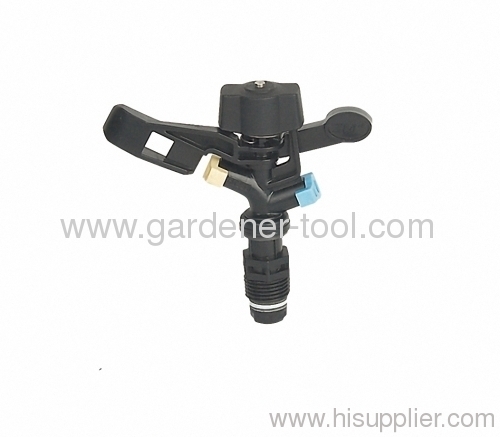 Plastic impulse sprinkler with G/1/2