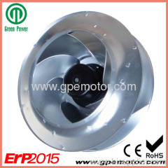 400mm Energy-saving Air shower EC Centrifugal Fan impeller 230V RB3G400
