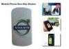 ECO friendly one color, two colors and full color Non Slip Phone Sticker With strong adhesive PET