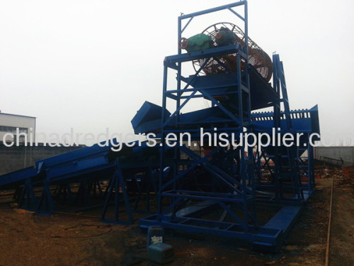 Alluvial Trommel Gold Washing Plant