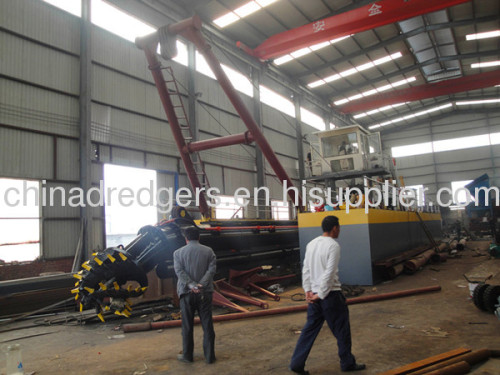 Cutter head iron dredger