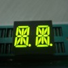 Dual-Digit 0.54&quot; Common Anode super bright green alphanumeric led display