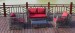 Patio furniture rattan sofa lounges